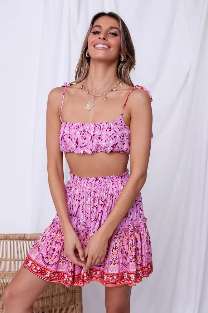 Sun Washed Crop Top sold by Fortunate One product image thumbnail 4