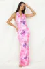 Adalynn Maxi Dress Pink sold by Fortunate One