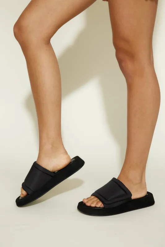 ALIAS MAE Poet Slides Black sold by Fortunate One