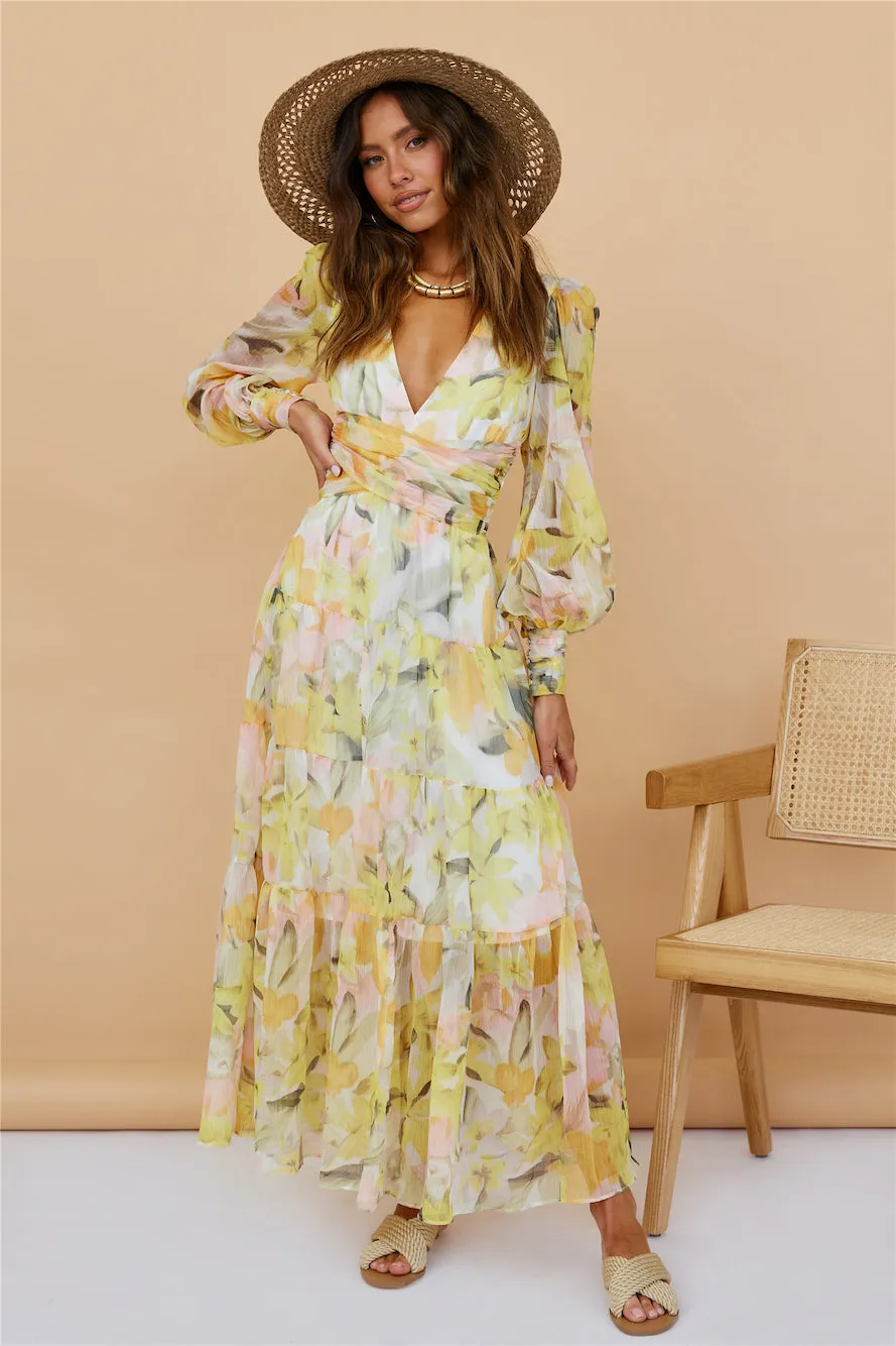 Find Your Truth Maxi Dress Floral sold by Fortunate One