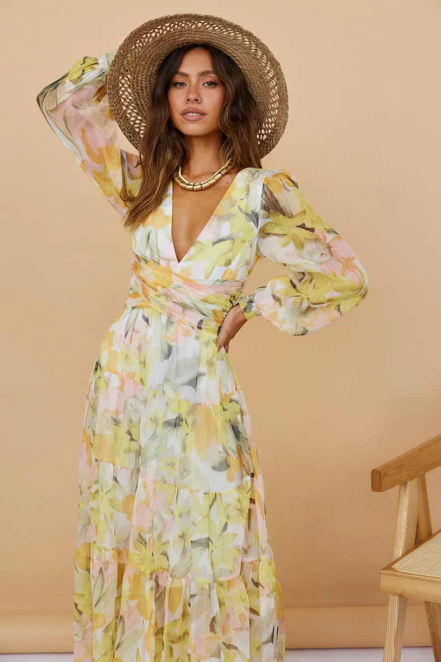 Find Your Truth Maxi Dress Floral sold by Fortunate One product image thumbnail 2