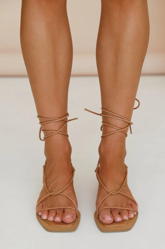 BILLINI Quilla Sandals Sugar Brown sold by Fortunate One