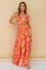 Make It Mine Maxi Dress Orange sold by Fortunate One
