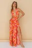 Make It Mine Maxi Dress Orange sold by Fortunate One