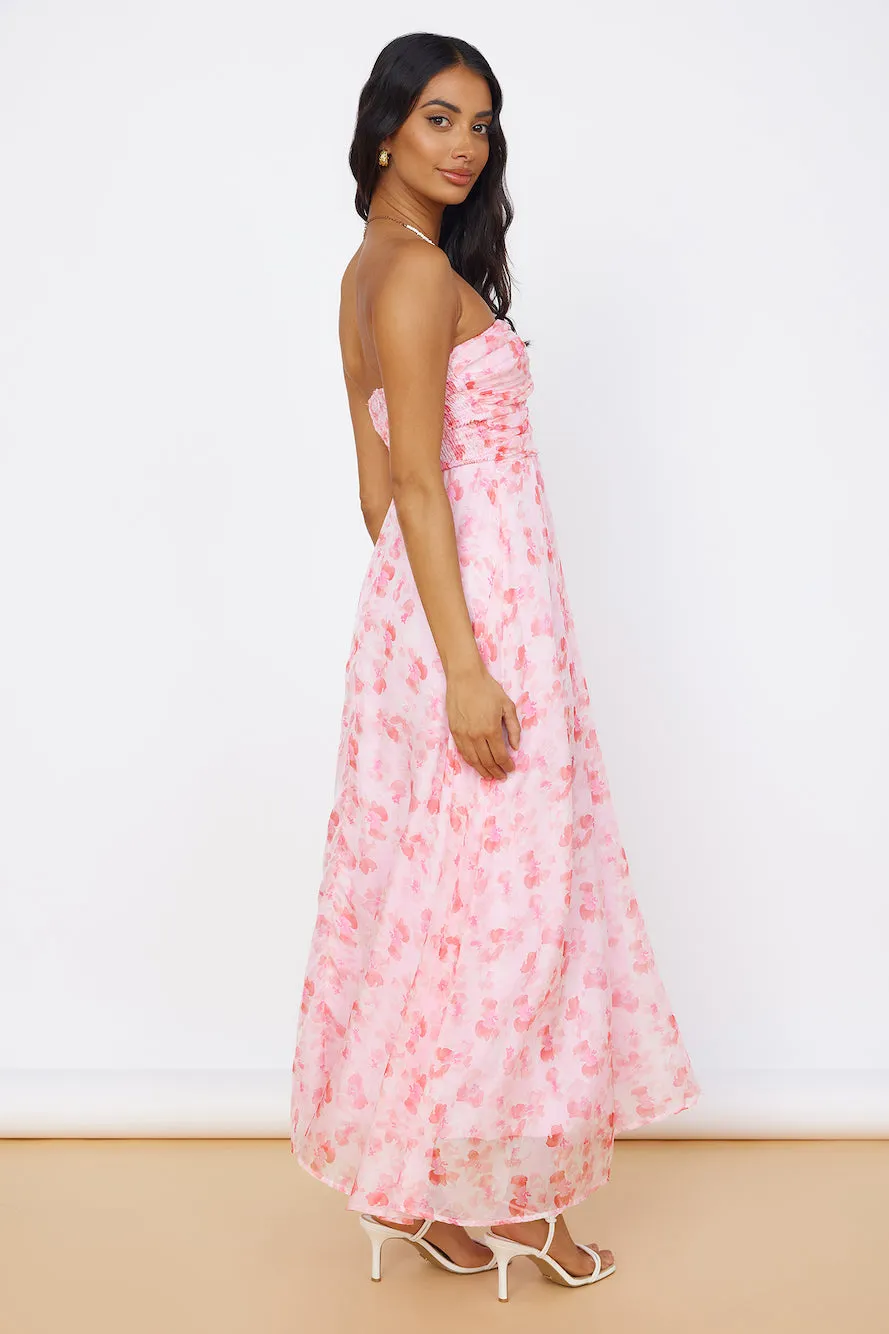 Perfect Moments Maxi Dress Pink sold by Fortunate One product image thumbnail 5