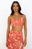 Golden Sunset Crop Top Orange sold by Fortunate One
