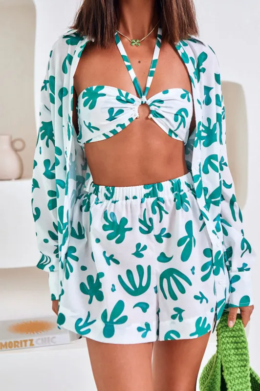 Shorter Distances Shirt Green sold by Fortunate One