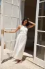 Feeling Spicy Maxi Dress White sold by Fortunate One