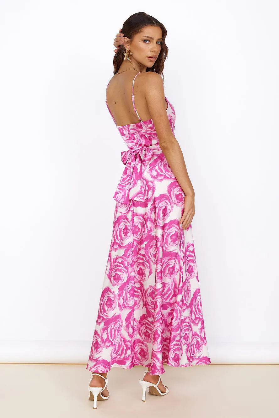 Star Gazers Maxi Dress Pink sold by Fortunate One product image thumbnail 4