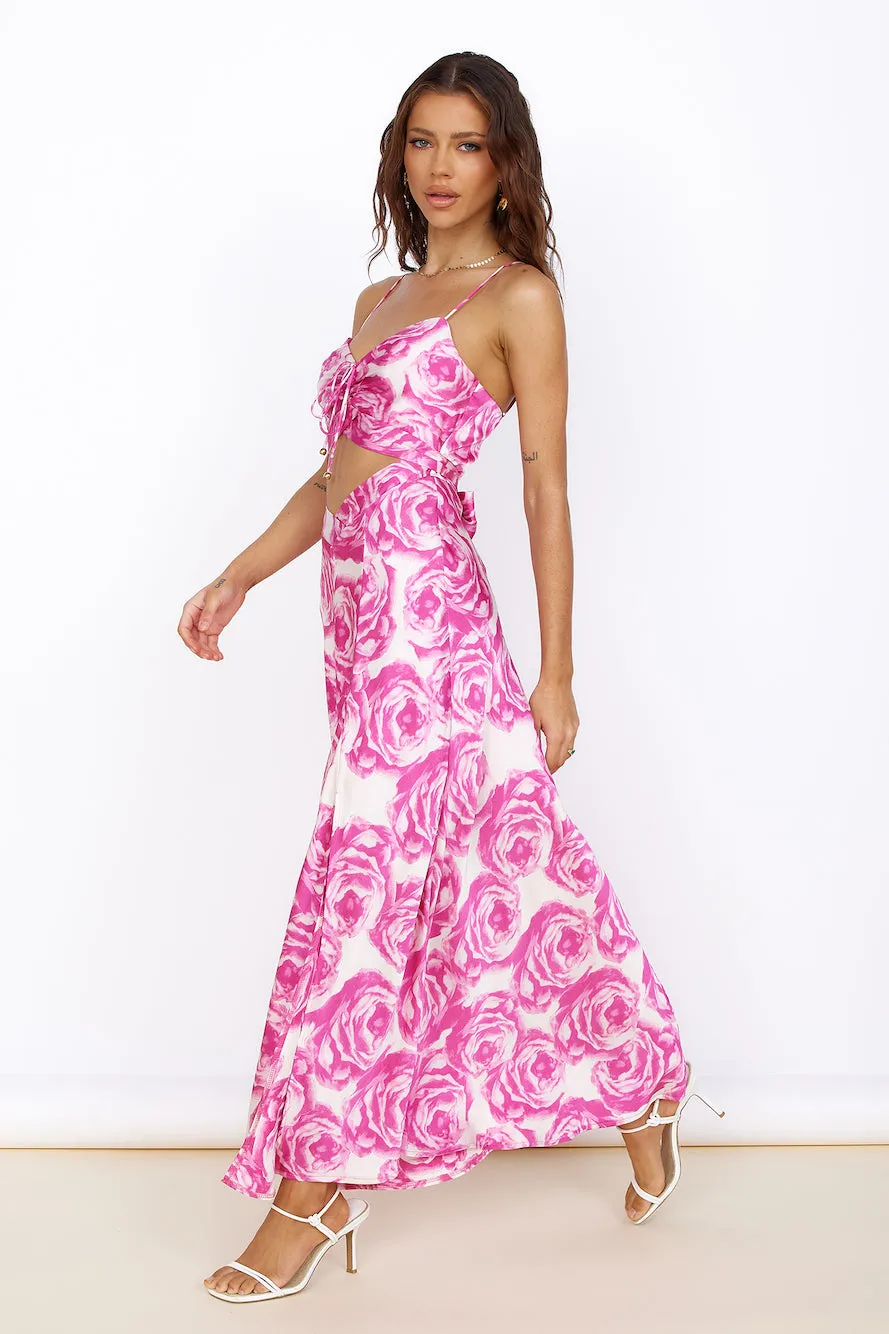 Star Gazers Maxi Dress Pink sold by Fortunate One product image thumbnail 2