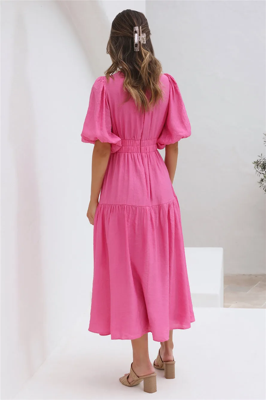 Bed Of Flowers Maxi Dress Pink sold by Fortunate One product image thumbnail 5