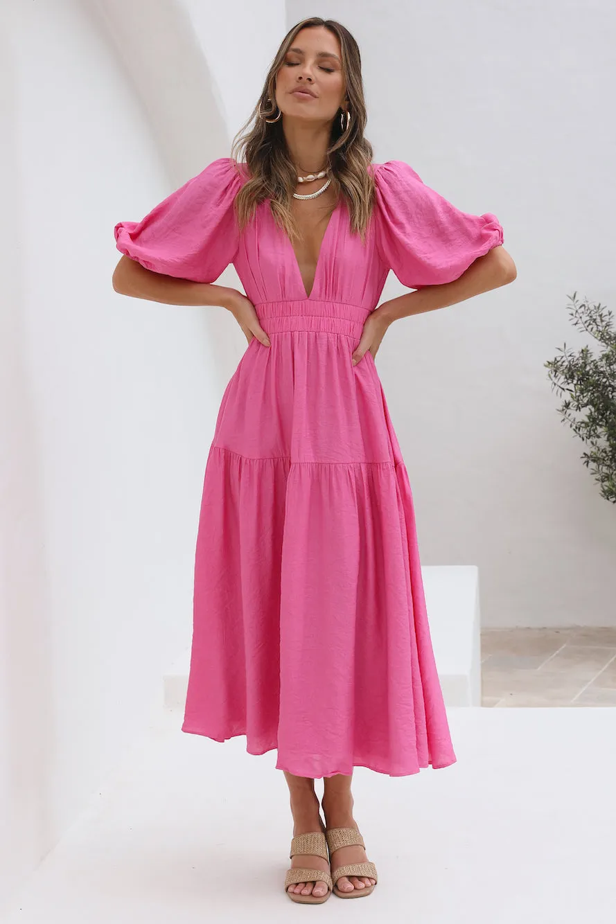 Bed Of Flowers Maxi Dress Pink sold by Fortunate One product image thumbnail 2