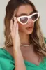 BANBÉ The Carla Sunglasses Bone-Grey Fade sold by Fortunate One