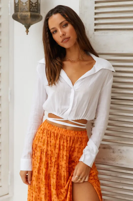 Majorca Shirt White sold by Fortunate One