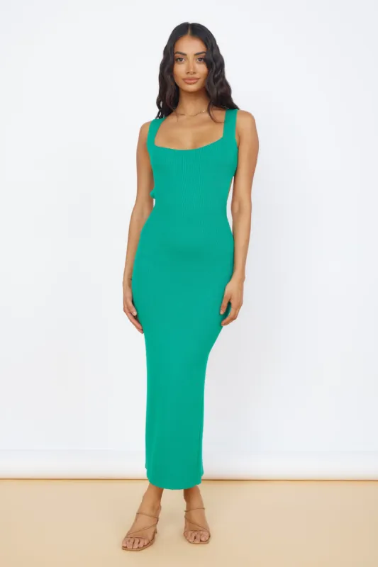 Coastal Dreams Maxi Dress Green sold by Fortunate One
