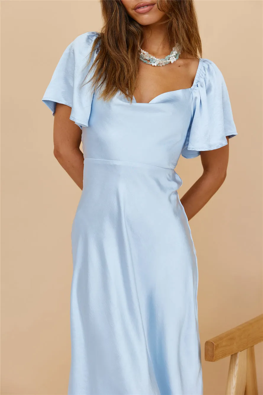 Airie Maxi Dress Steel Blue sold by Fortunate One product image thumbnail 2