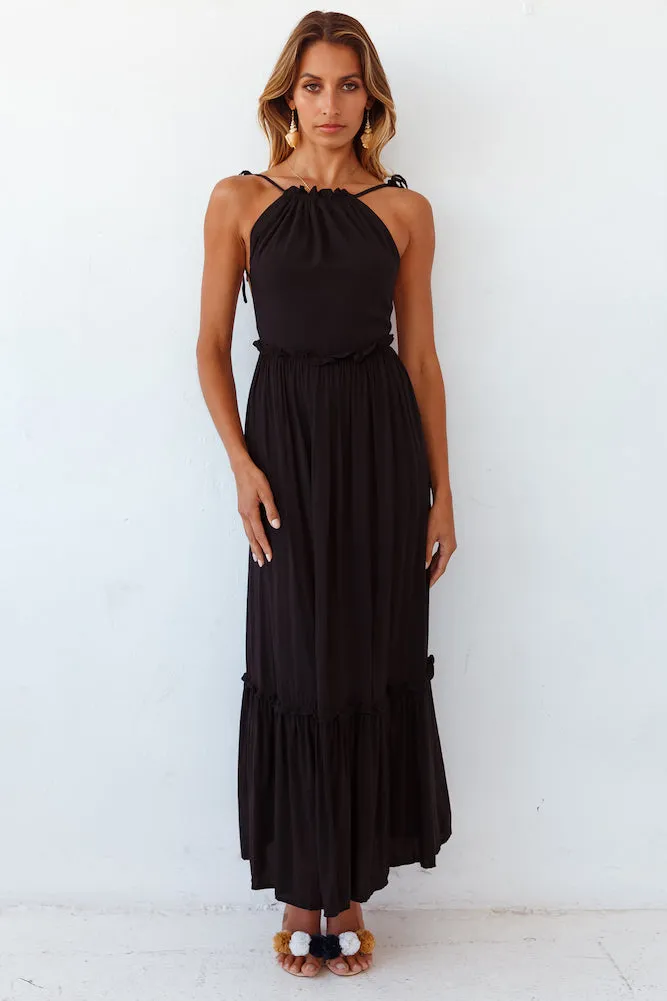 The Eve Maxi Dress Black sold by Fortunate One product image thumbnail 2