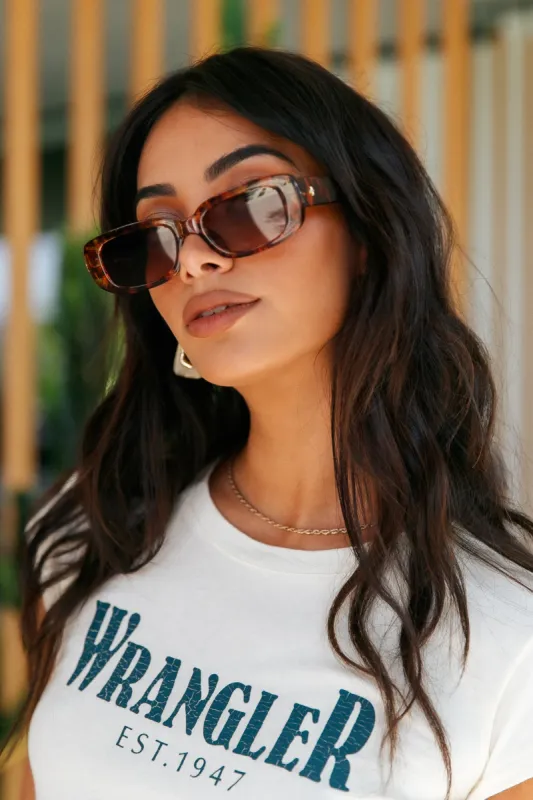 PETA + JAIN Rue Sunglasses Tort Brown sold by Fortunate One