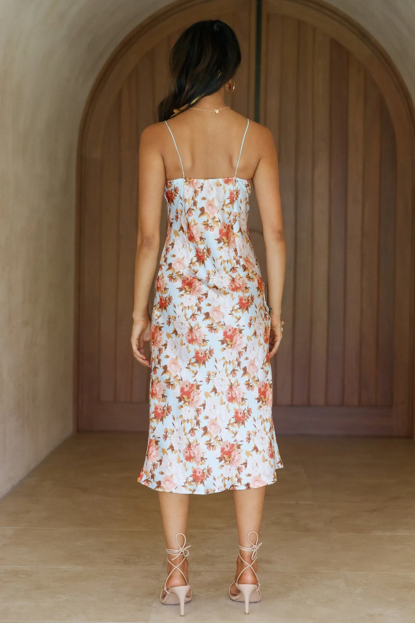 Ornatus Midi Dress Blue sold by Fortunate One product image thumbnail 5