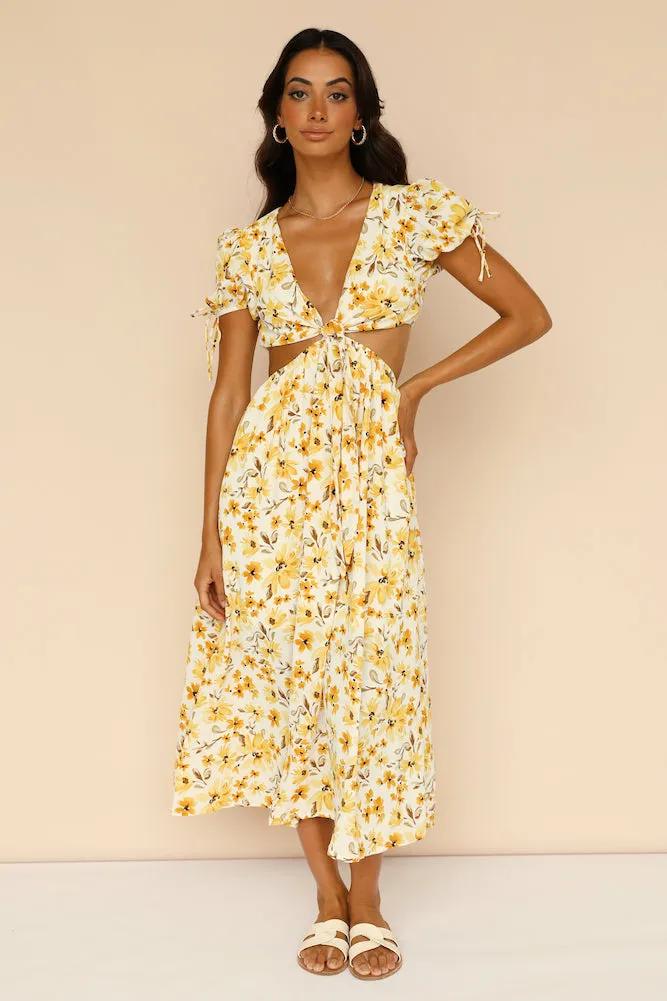 Flowers In The Sun Maxi Dress sold by Fortunate One