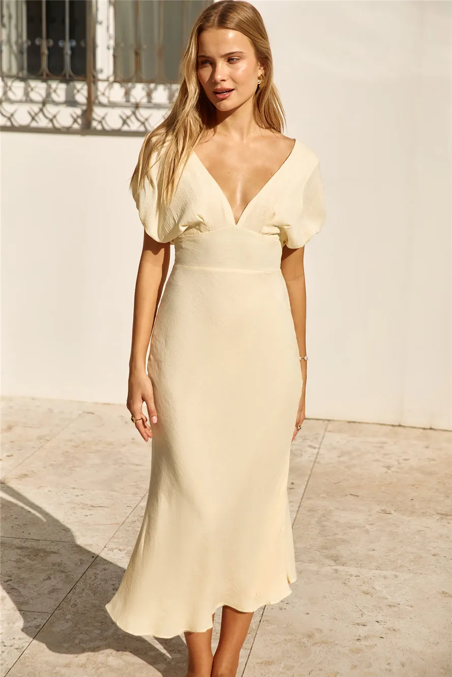 Growing Garden Maxi Dress Yellow sold by Fortunate One product image thumbnail 4