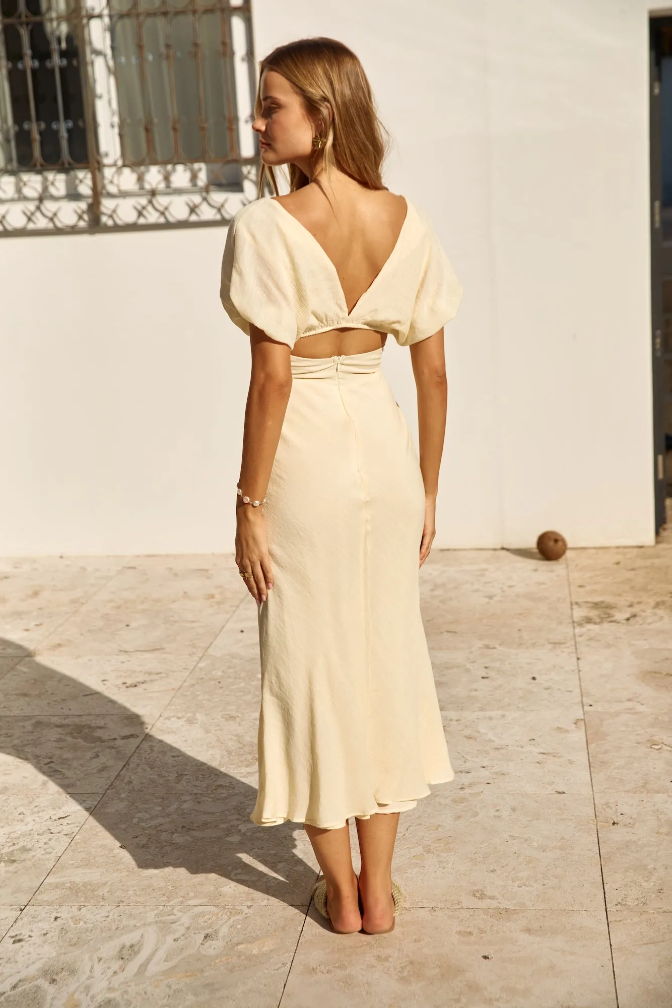 Growing Garden Maxi Dress Yellow sold by Fortunate One product image thumbnail 2