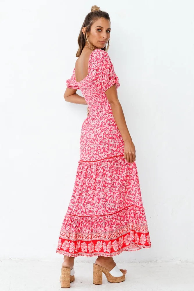 Amber And Honey Maxi Dress sold by Fortunate One product image thumbnail 5
