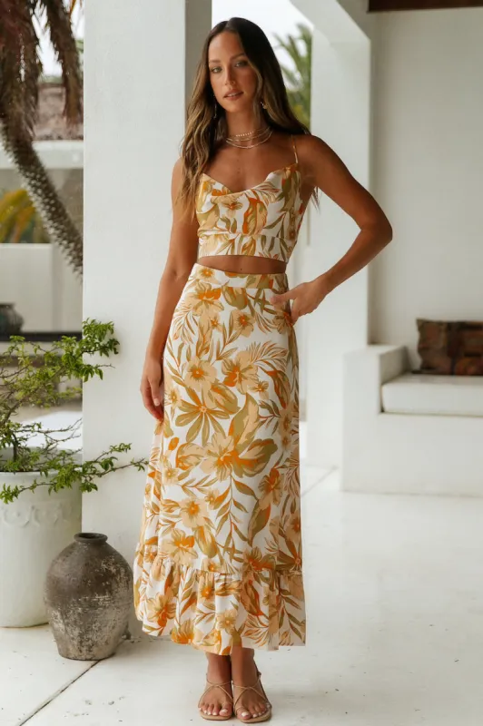 Be My Shining Light Maxi Skirt sold by Fortunate One