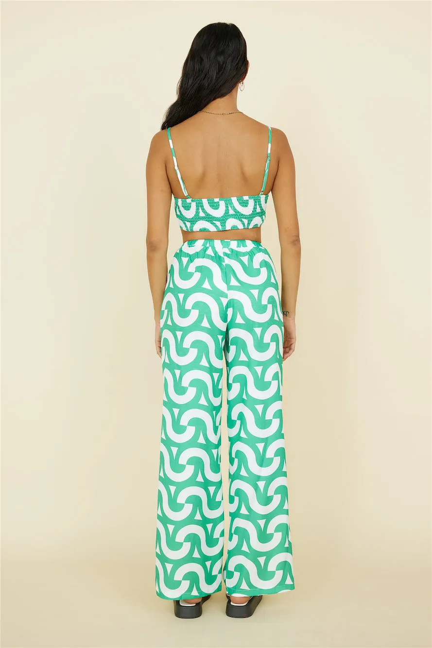 Enchanted Days Pants Green sold by Fortunate One product image thumbnail 5