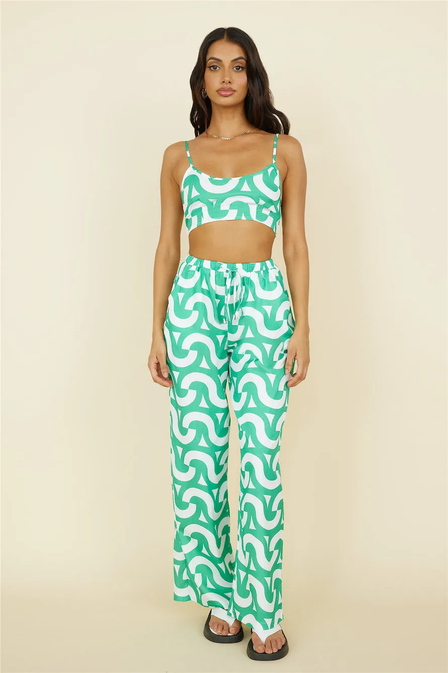 Enchanted Days Pants Green sold by Fortunate One product image thumbnail 2