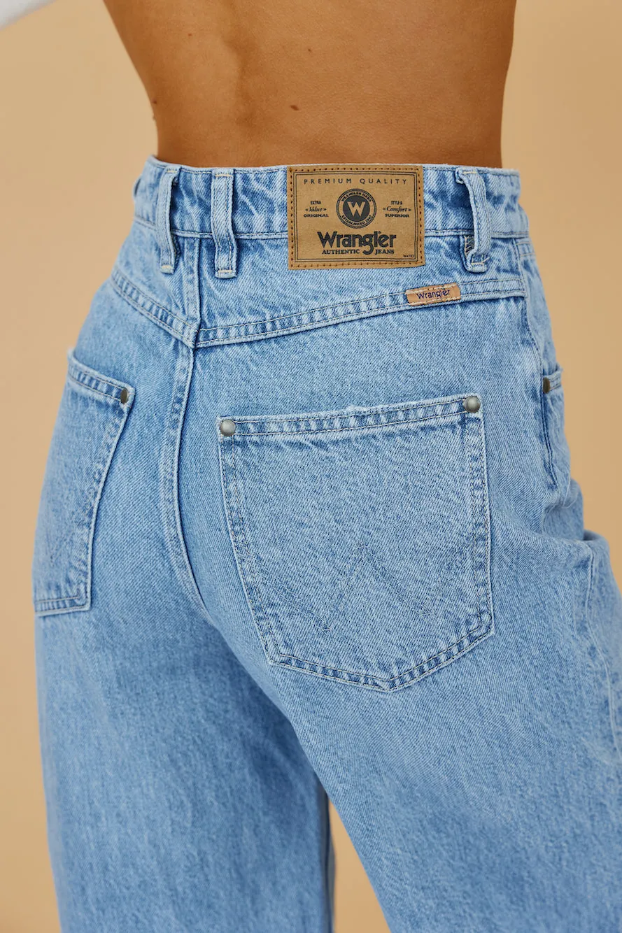 WRANGLER Bella Baggy Jeans Navigate sold by Fortunate One product image thumbnail 5