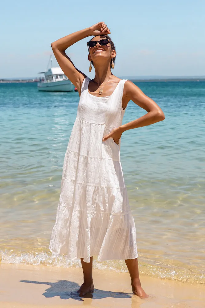 Goodness Of Heart Maxi Dress White sold by Fortunate One product image thumbnail 2