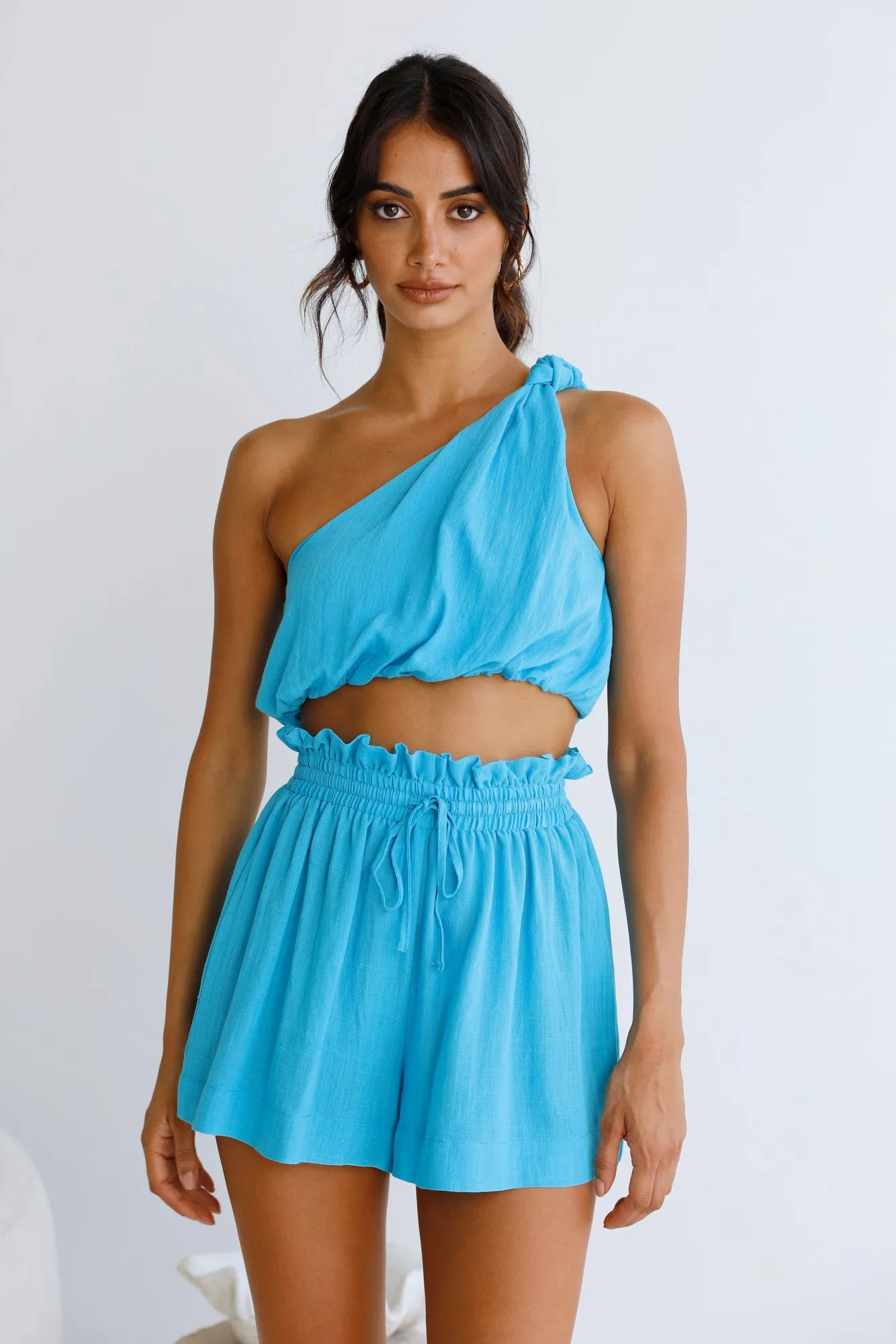 Sweet Release Crop Top Blue sold by Fortunate One product image thumbnail 5