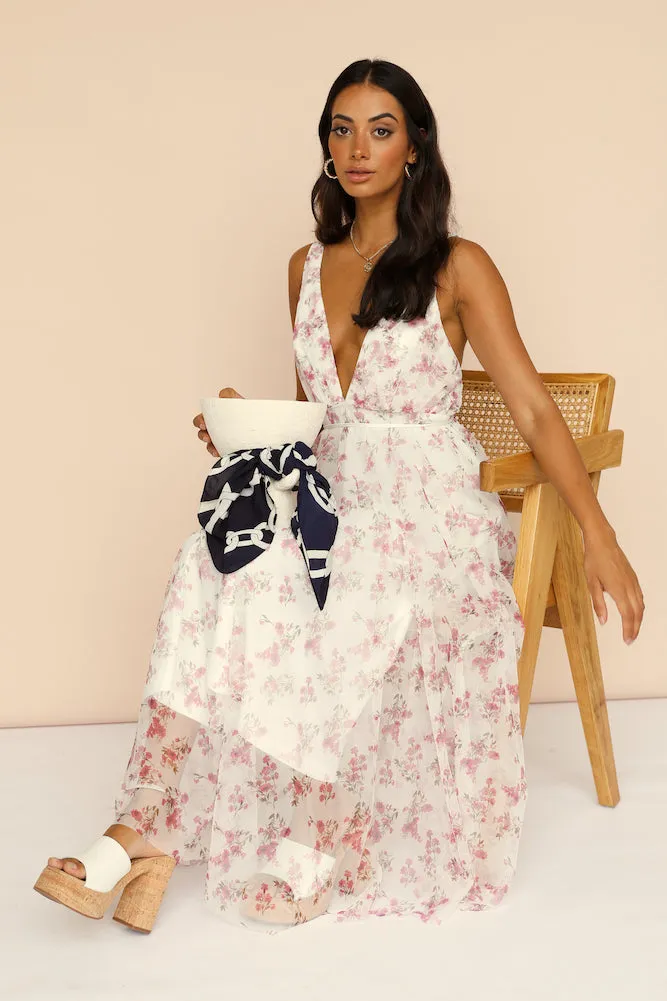 Mayflower Maxi Dress Pink sold by Fortunate One product image thumbnail 2