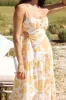 Sunset Trails Maxi Dress Yellow sold by Fortunate One