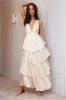 Golden Age Satin Maxi Dress Yellow sold by Fortunate One