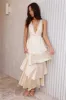 Golden Age Satin Maxi Dress Yellow sold by Fortunate One