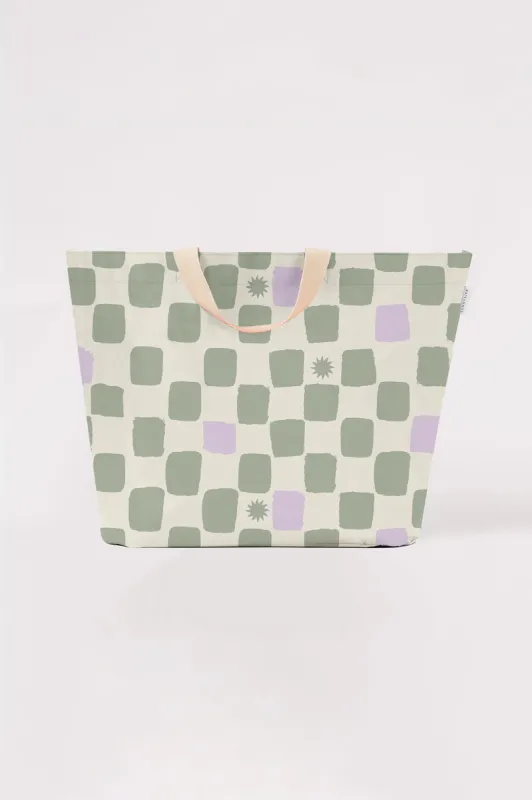 SUNNYLIFE Carryall Bag Checkerboard sold by Fortunate One