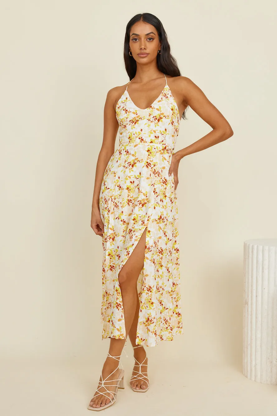 Adore You Maxi Dress Yellow sold by Fortunate One product image thumbnail 3