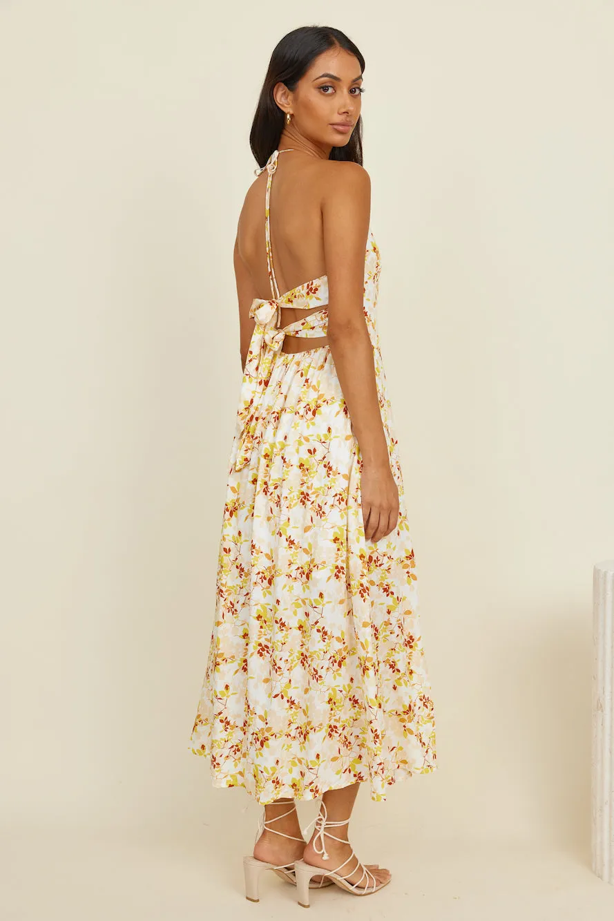 Adore You Maxi Dress Yellow sold by Fortunate One product image thumbnail 4