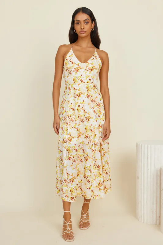 Adore You Maxi Dress Yellow sold by Fortunate One