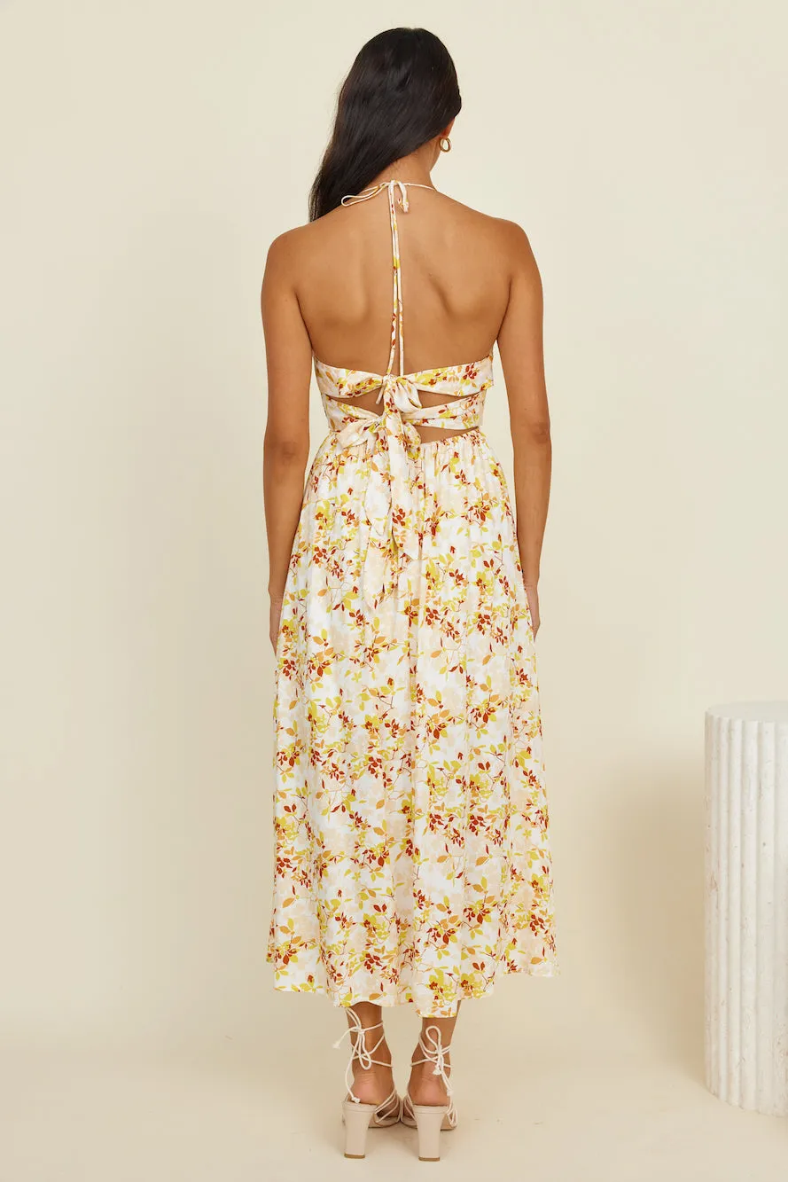 Adore You Maxi Dress Yellow sold by Fortunate One product image thumbnail 5