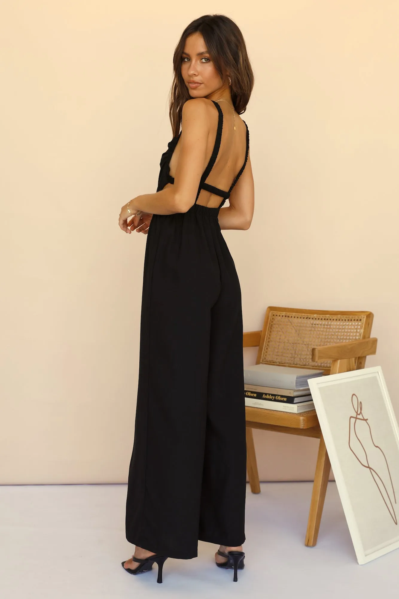 Evergarden Jumpsuit Black sold by Fortunate One product image thumbnail 5