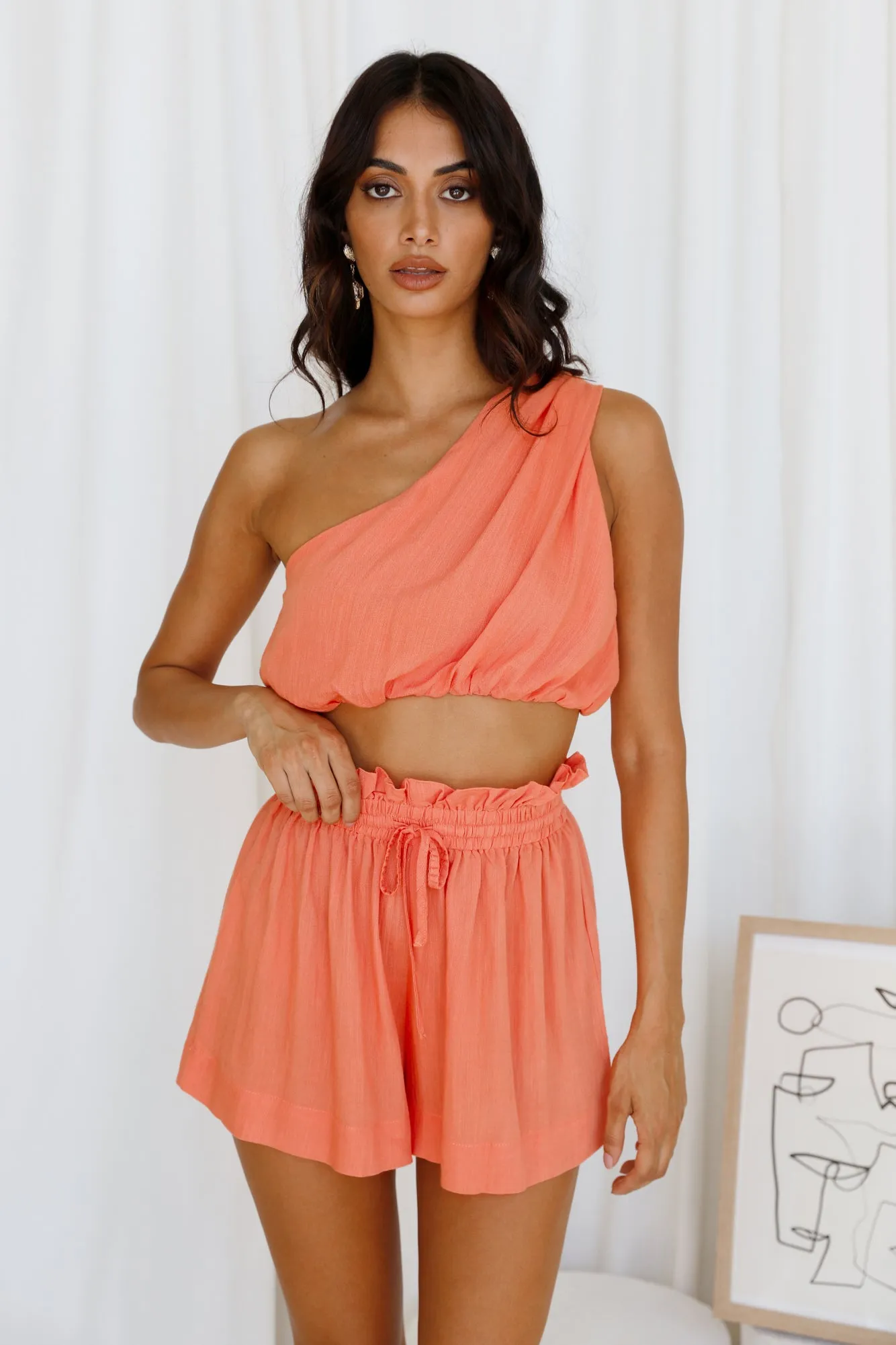 Sweet Release Crop Top Orange sold by Fortunate One product image thumbnail 2