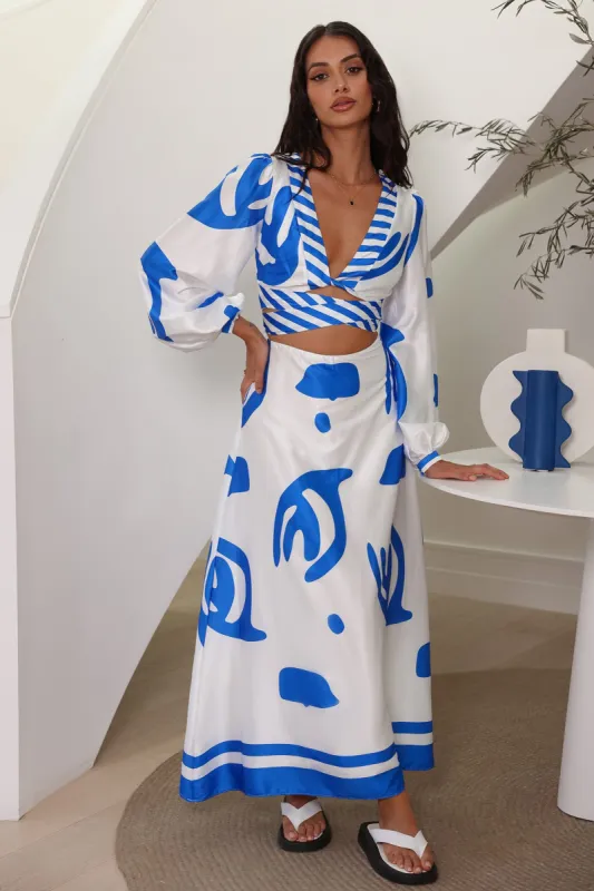 Know Why Maxi Dress White sold by Fortunate One