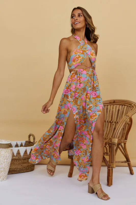 Oasis Pond Maxi Dress sold by Fortunate One