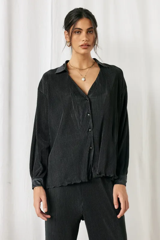 Voyager Shirt Black sold by Fortunate One