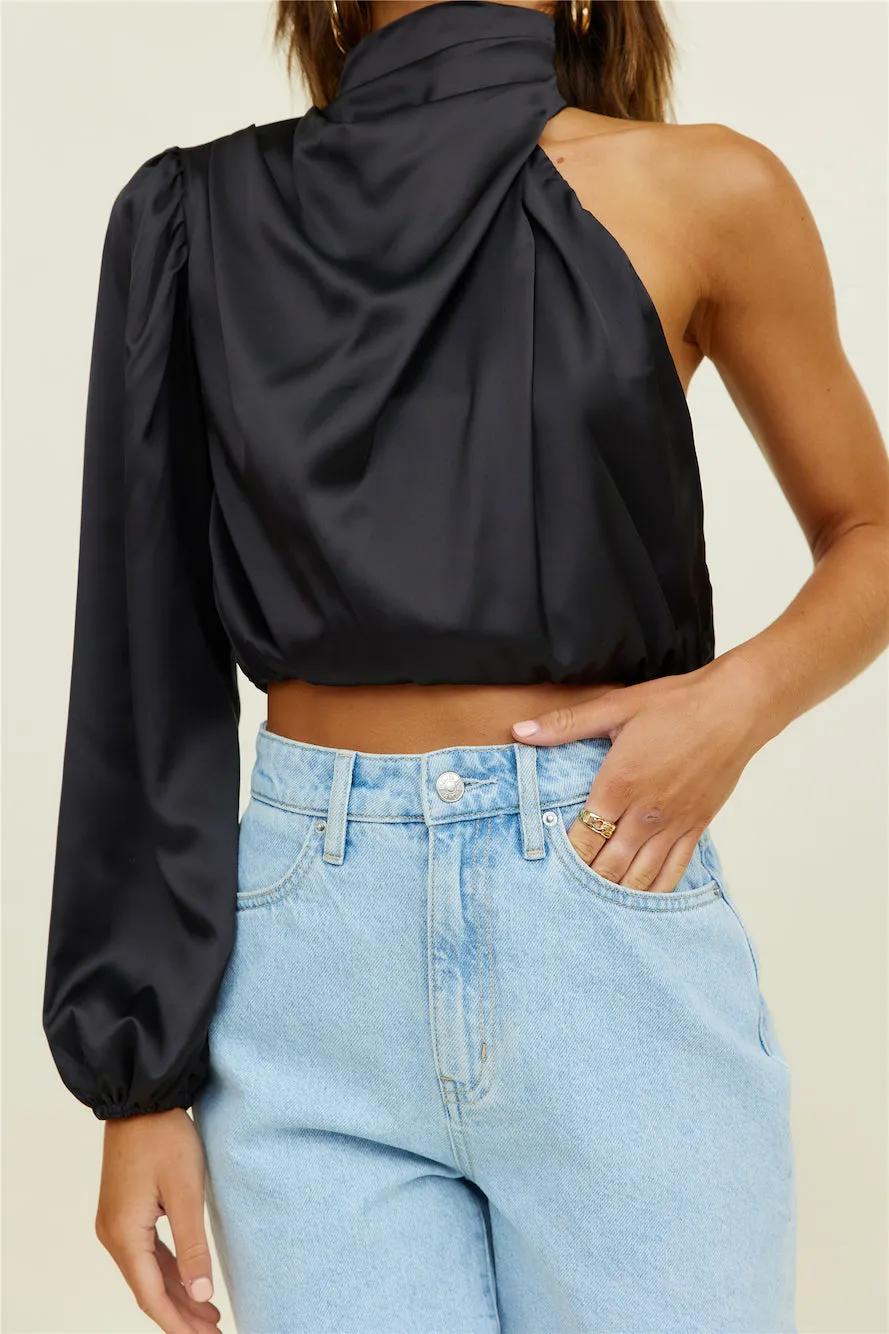 Wonderland Top Black sold by Fortunate One product image thumbnail 4