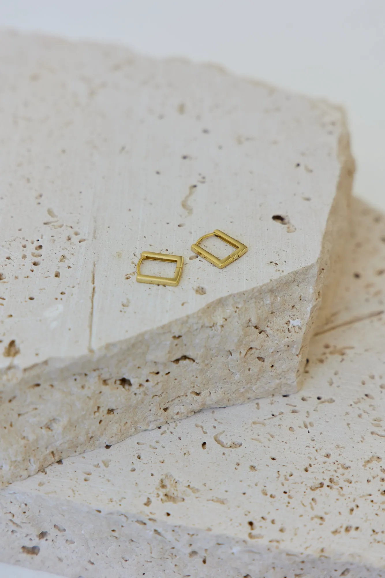 Turning Corners Earrings Gold sold by Fortunate One product image thumbnail 3