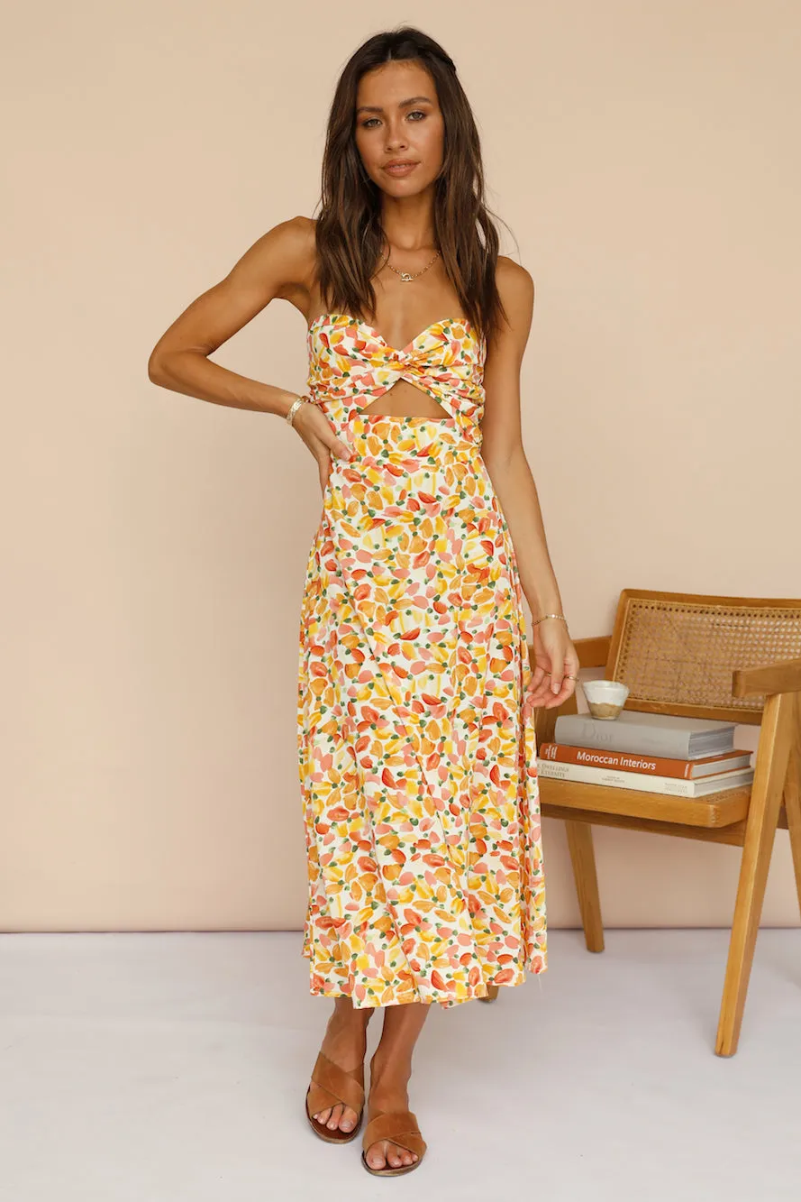 Trembling Heart Maxi Dress sold by Fortunate One product image thumbnail 4